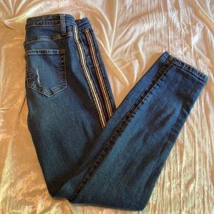 Wild Fable Side Stripe Jeans